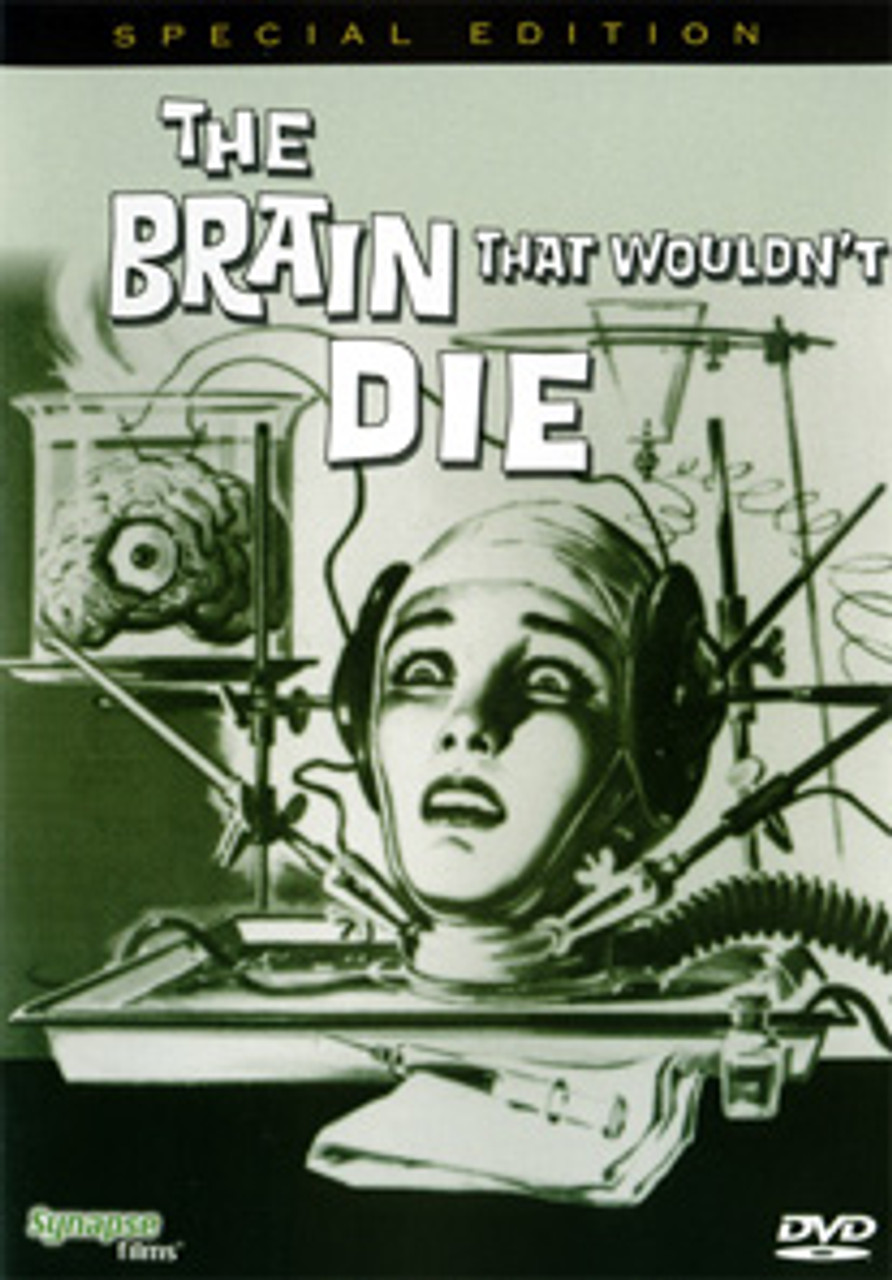 The Brain That wouldn't Die (DVD) - Arkham Bazaar