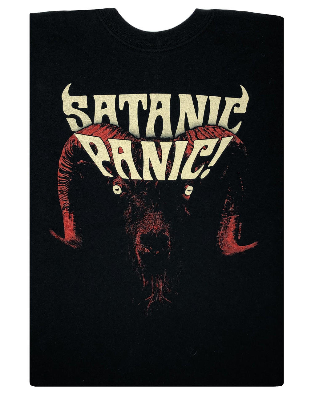 Satanic Panic retro vintage tee - Arkham Bazaar