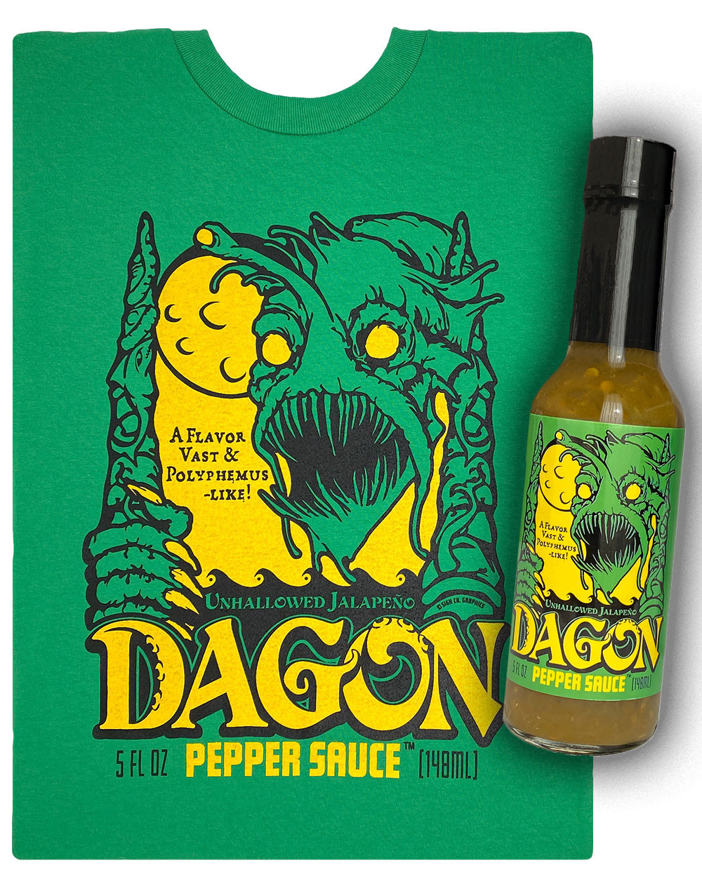 Dagon Hot Sauce Gift Set - Arkham Bazaar