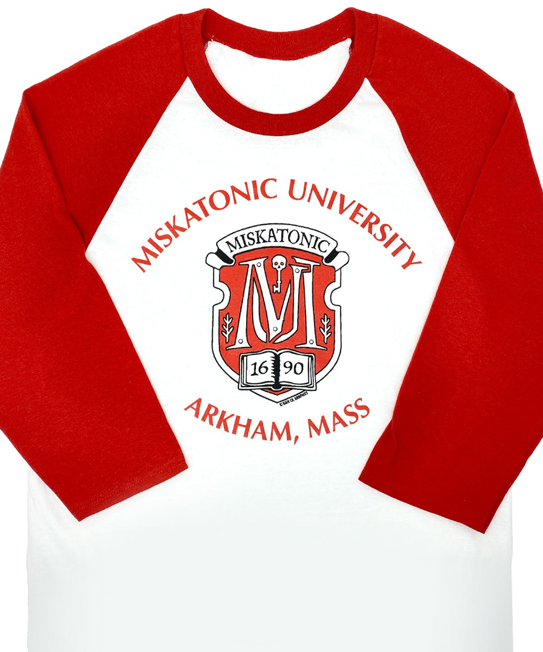 Miskatonic University Crest raglan (shirt) - Bazaar