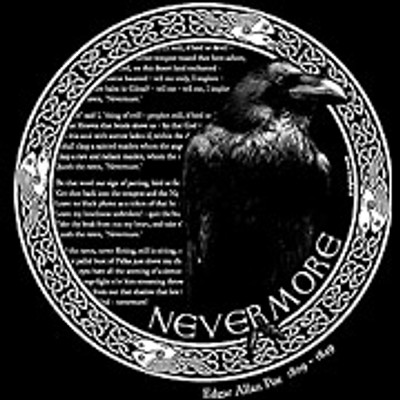 Edgar Allan Poe - Nevermore shirt