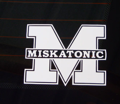 Miskatonic Pro-Cut Decal (STICKER) Miskatonic Pro-Cut Decal (STICKER)