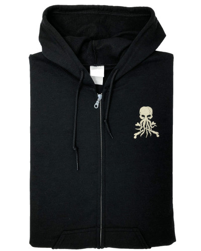 Miskatonic zip up hoody - Arkham Bazaar