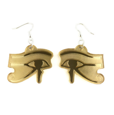 Generic Magnificent Pharaonic Magical HORUS Eye Earrings - Silver @ Best  Price Online | Jumia Egypt