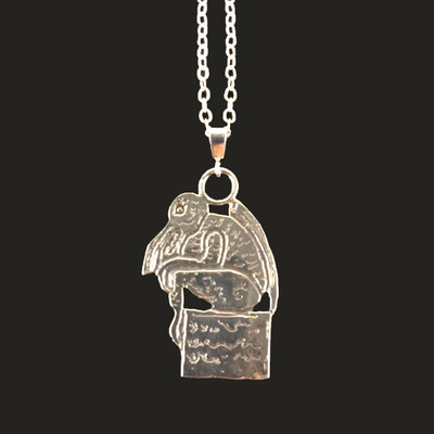 Sterling Silver Cthulhu Pendant