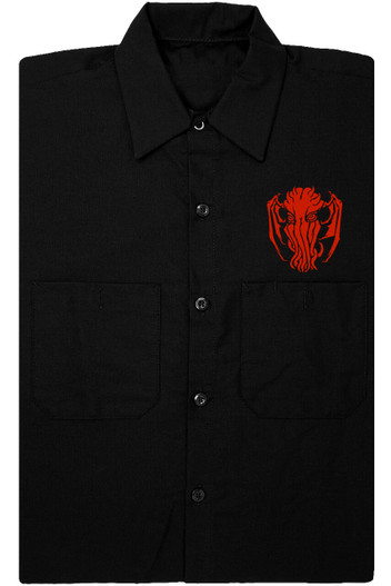 Cthulhu Mind Flayer Pepper Sauce work shirt
