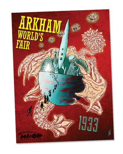 Arkham World's Fair 1933 art print by Nick Gucker Arkham World's Fair 1933 art print by Nick Gucker