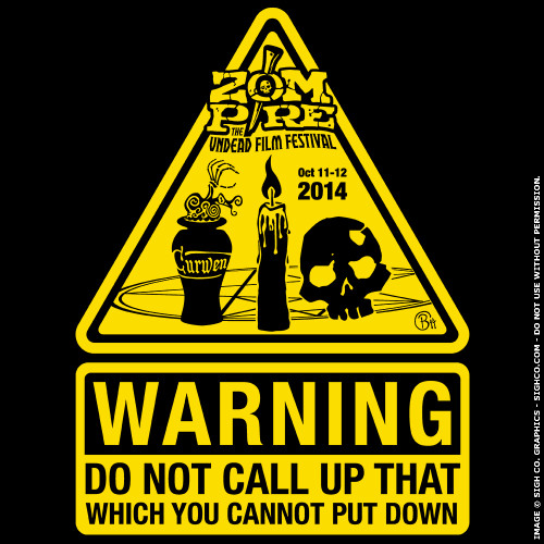 2014 Zompire Film Festival Official T-shirt
