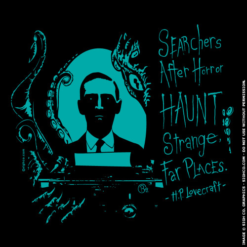 H.P. Lovecraft - Searchers After Horror shirt H.P. Lovecraft - Searchers After Horror shirt