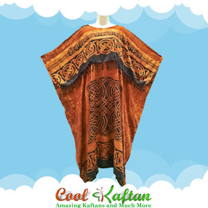 CELTIC Cool Soft Long Kaftan Dress - Freesize