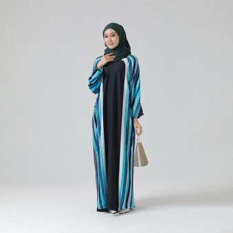 FIA Long Kaftan Plus Free Size Butter-Soft Rayon Full Length Tunic Blouse