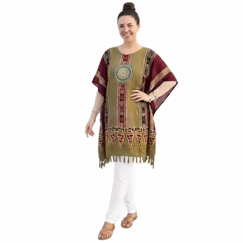 TOP SALE Fabulous LATINO Kaftan Top Ladies Women LATINO Top Beach Design Buttersoft Kaftan Dress Plus Size- Freesize
