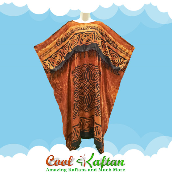 CELTIC Cool Soft Long Kaftan Dress - Freesize