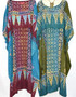 New RIMBA Buttersoft Batik Kaftan Plus Dress - One Size