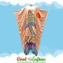 MUSHROOM Designer Hand Drawn Buttersoft Kaftan Plus Dress - Fits many sizes