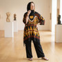 ETHNIC Bold Hippie Plus Tunic Kaftan - Freesize 