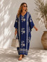 JAVA 100% Cotton Hand Made Kaftan Dress in many colours - Freesize
