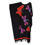 RIA Butterflies and Dragonflies Hand Drawn Kaftan in Buttersoft Rayon Fabric - Freesize
