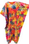 AUTUMN 100% Cotton  Vibrant Tie Dye Kaftan Caftan Dishdash Cool Long Dress Plus
