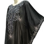 Elegant SPARKLING KAFTAN Crystal Lace Dress Wedding Party Prom Groom Loose NEW