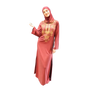 Moroccon Sequin Farasha Loose Long Abaya Dress Maxi Kaftan Traditional Embroidery