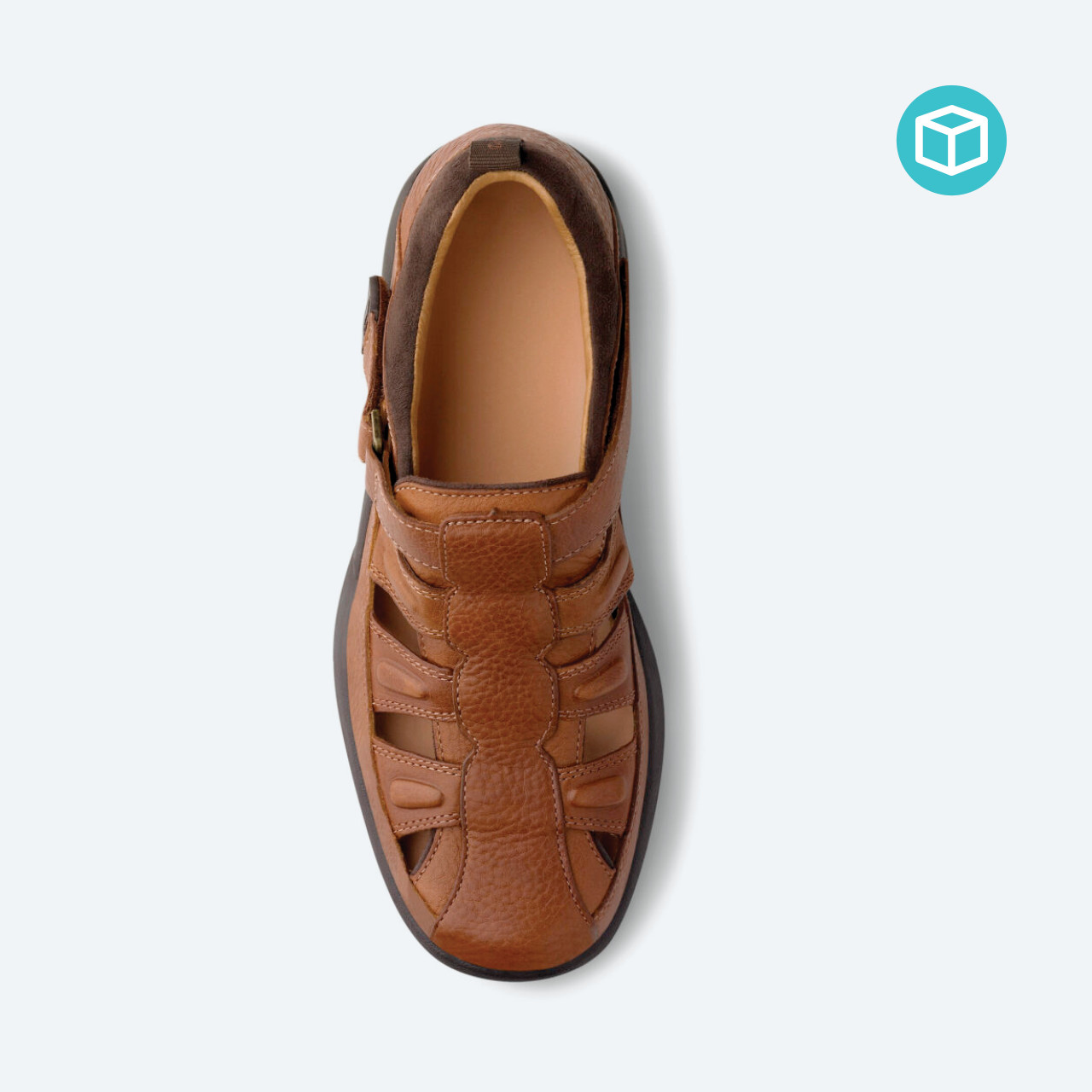 Dr. Comfort Fisherman Chestnut