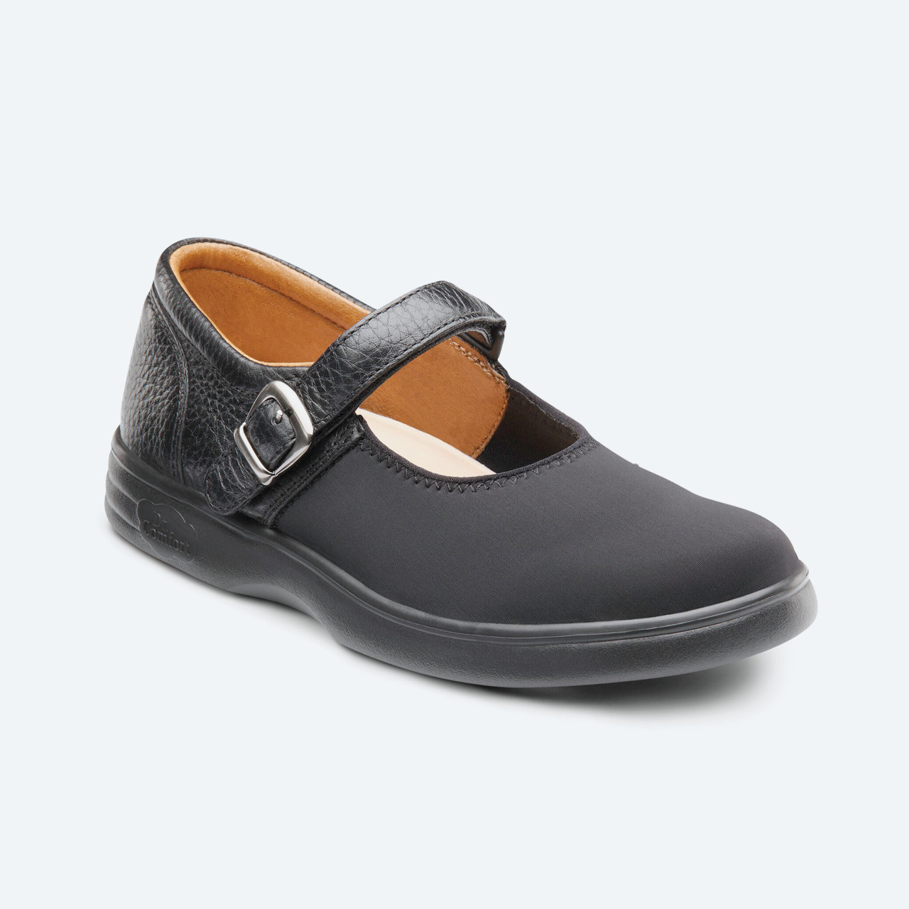 Dr. Comfort Merry Jane Black Lycra