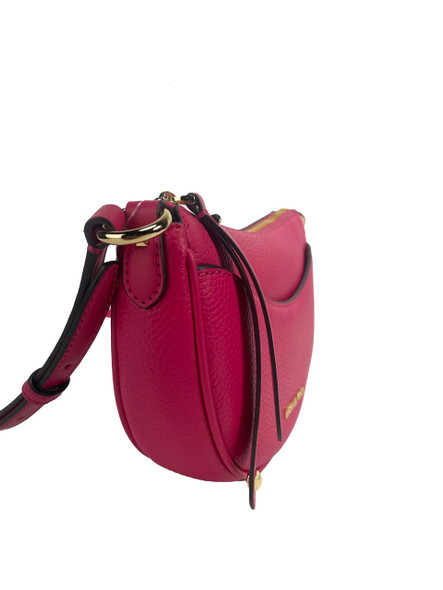 Dover Small Pink Half Moon Crossbody Bag Purse Dover Small Pink Half Moon Crossbody Bag Purse