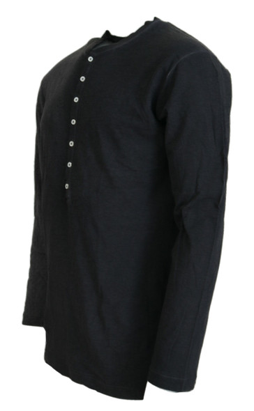 Black Cotton Linen Long Sleeves Pullover Sweater Black Cotton Linen Long Sleeves Pullover Sweater