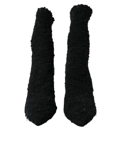 Black Stiletto Heels Mid Calf Boots Shoes LA10844 Black Stiletto Heels Mid Calf Boots Shoes LA10844