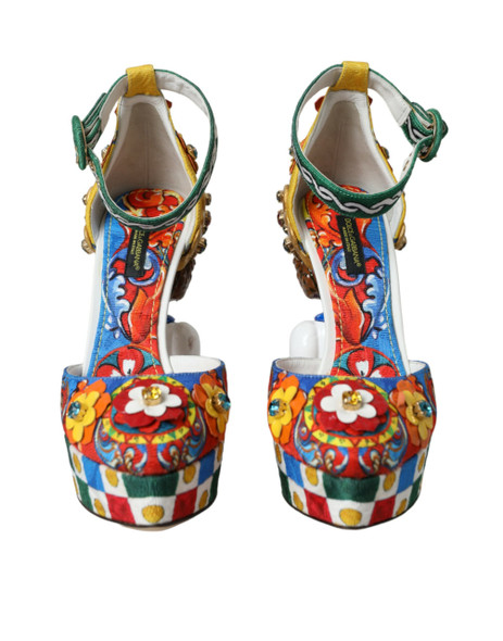Multicolor Carretto Embellished Sandals Shoes Multicolor Carretto Embellished Sandals Shoes