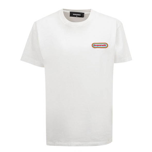 Chic White Cotton Staple Tee Chic White Cotton Staple Tee