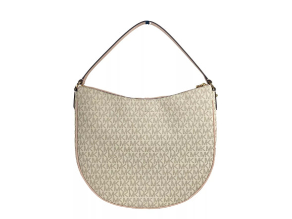 Michael Kors Large Dover Half Moon Crossbody Bag Purse Powder Blush Multi Michael Kors Large Dover Half Moon Crossbody Bag Purse Powder Blush Multi