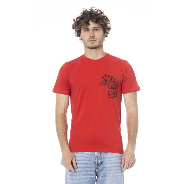 Red Cotton Men T-Shirt CA-24384 Red Cotton Men T-Shirt CA-24384