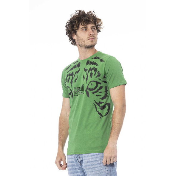 Green Cotton Men T-Shirt CA-24364 Green Cotton Men T-Shirt CA-24364