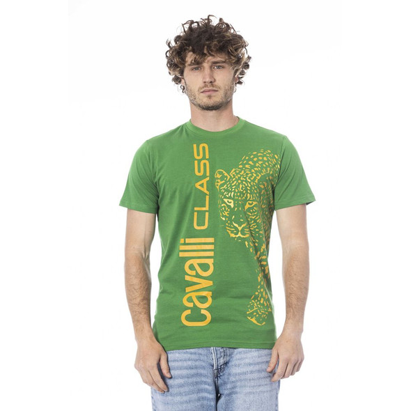Green Cotton Men T-Shirt CA-24360 Green Cotton Men T-Shirt CA-24360