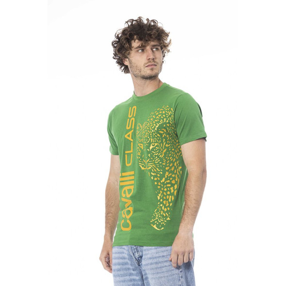 Green Cotton Men T-Shirt CA-24360 Green Cotton Men T-Shirt CA-24360