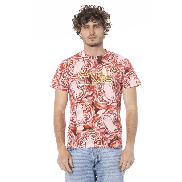 Red Cotton Men T-Shirt CA-24345 Red Cotton Men T-Shirt CA-24345