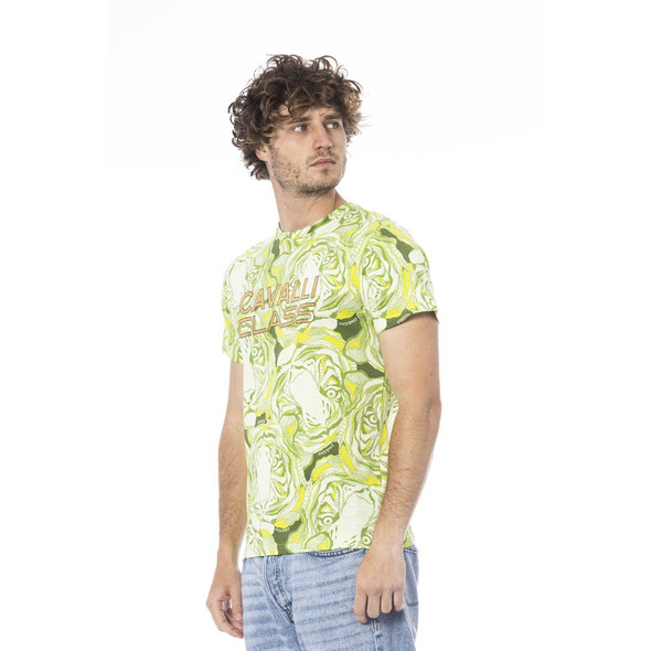 Green Cotton Men T-Shirt CA-24344 Green Cotton Men T-Shirt CA-24344