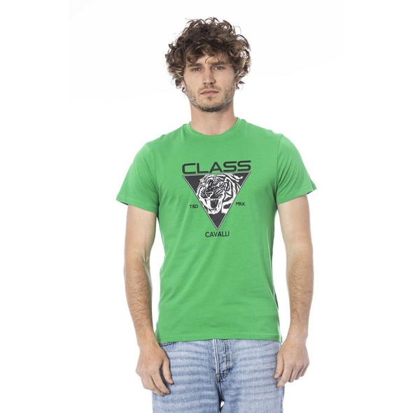Green Cotton Men T-Shirt CA-24332 Green Cotton Men T-Shirt CA-24332