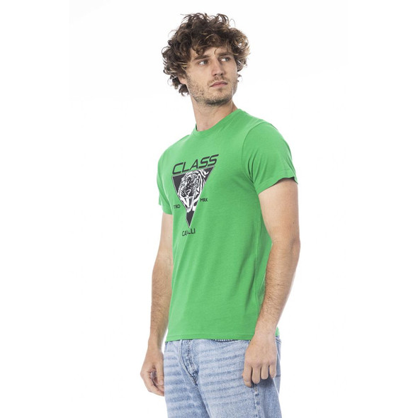 Green Cotton Men T-Shirt CA-24332 Green Cotton Men T-Shirt CA-24332