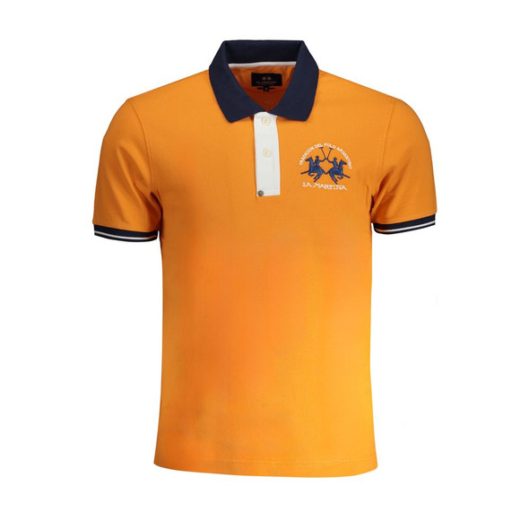 Orange Cotton Polo Shirt LA-30440 Orange Cotton Polo Shirt LA-30440