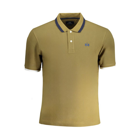Green Cotton Polo Shirt LA-30441 Green Cotton Polo Shirt LA-30441