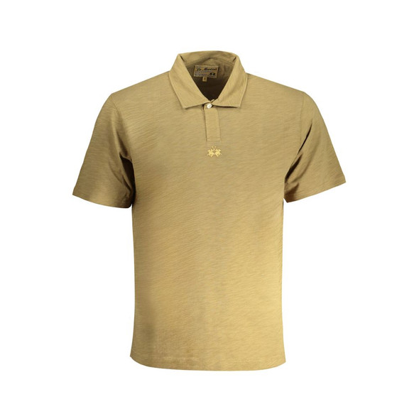 Green Cotton Polo Shirt LA-30447 Green Cotton Polo Shirt LA-30447