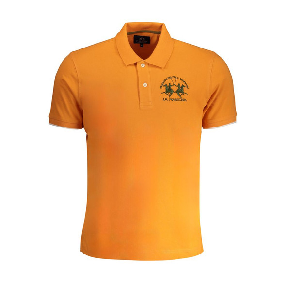 Orange Cotton Polo Shirt LA-30449 Orange Cotton Polo Shirt LA-30449