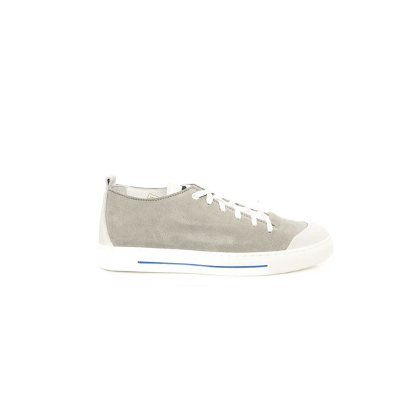 Gray Cowhide Men Sneaker Gray Cowhide Men Sneaker