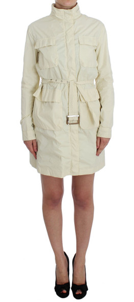Beige Weather Proof Trench Jacket Coat Beige Weather Proof Trench Jacket Coat