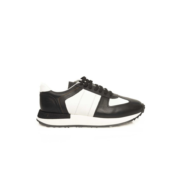 Black Calfskin Men Sneaker Black Calfskin Men Sneaker