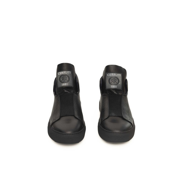 Black Calfskin Men Sneaker CE-24436 Black Calfskin Men Sneaker CE-24436