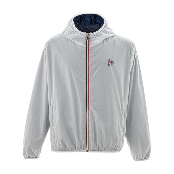 Invicta Gray Polyamide Jackets & Coat Invicta Gray Polyamide Jackets & Coat